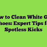 How to Clean White Golf Shoes: Expert Tips for Spotless Kicks