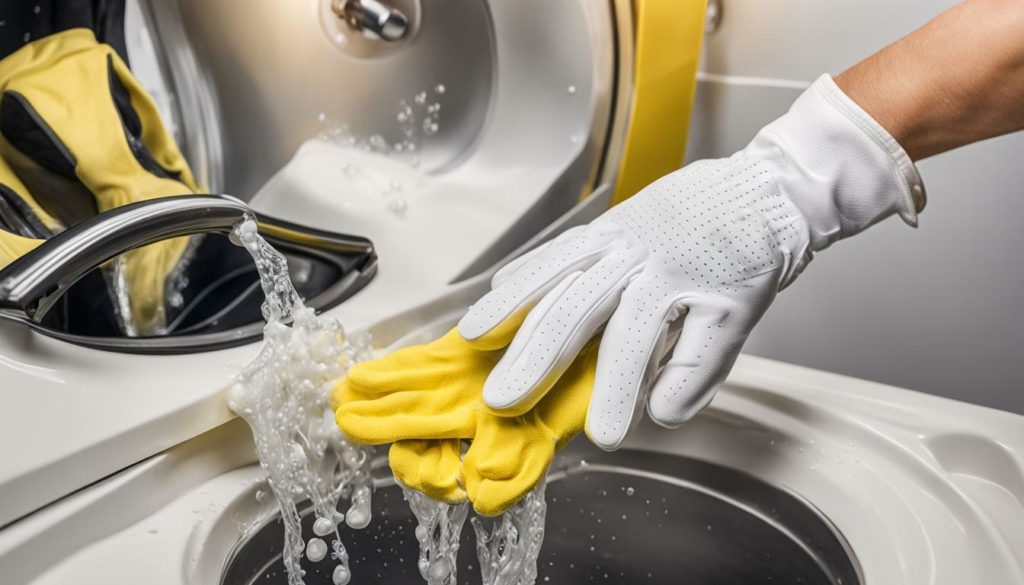 can you wash golf gloves