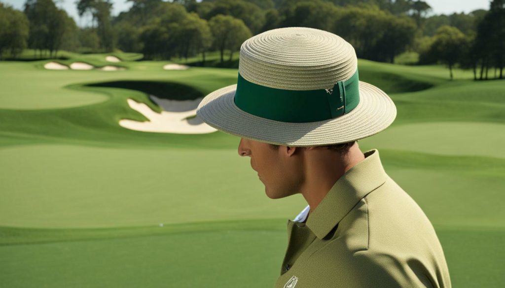 what are the golf hats called