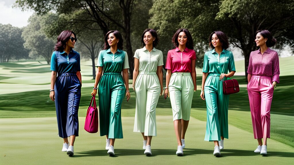 what do ladies wear to the masters golf tournament